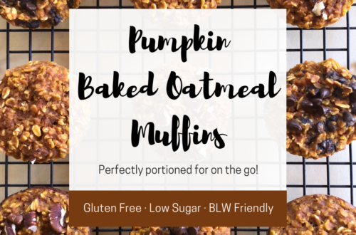Pumpkin Baked Oatmeal Muffins