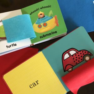 Learn how I made felt lift the flap interactive books for my baby for less than one dollar!