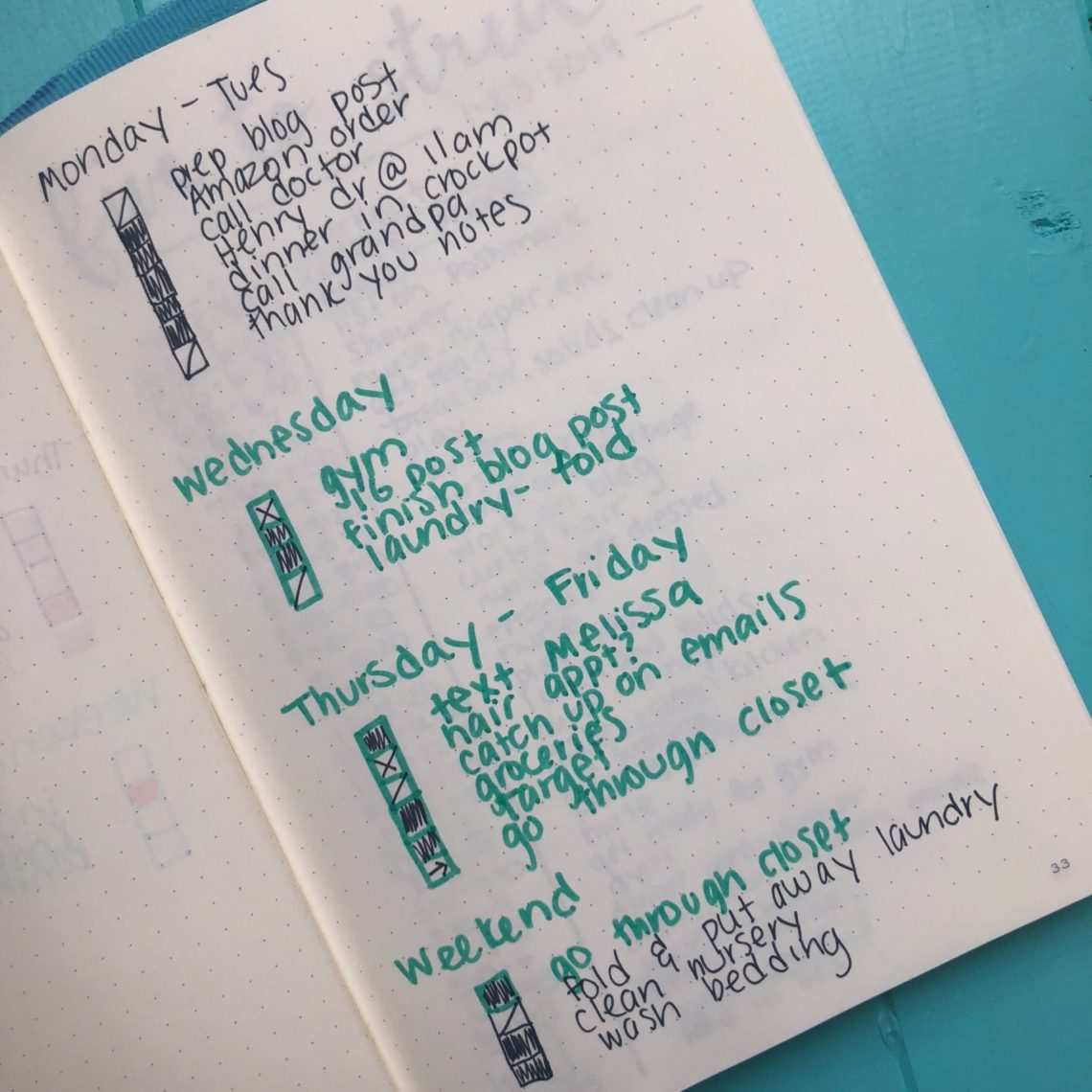 How to start and use a bullet journal: a simple, no frills, real life ...