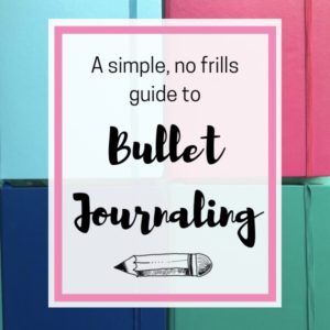 A simple, no frills, real life guide how to bullet journal. All about bullet journaling symbols, spreads and collections--perfect for beginners! #howtobulletjournal #simplebulletjournal #bulletjournalideas