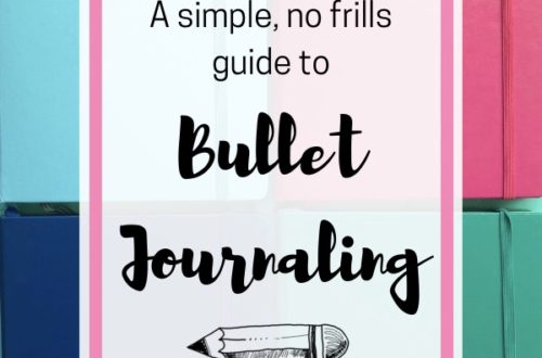 A simple, no frills, real life guide how to bullet journal. All about bullet journaling symbols, spreads and collections--perfect for beginners! #howtobulletjournal #simplebulletjournal #bulletjournalideas