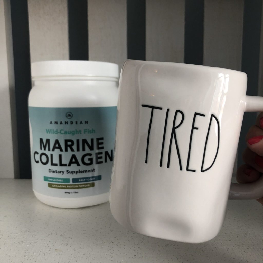 My experience with telogen effluvium, or extreme postpartum hair loss. I share my story, tips for dealing with pp hairloss and how using Amandean marine collagen helped my hair grow back after having a baby! #postpartum #postpartumhairloss #collagen #telogeneffluvium