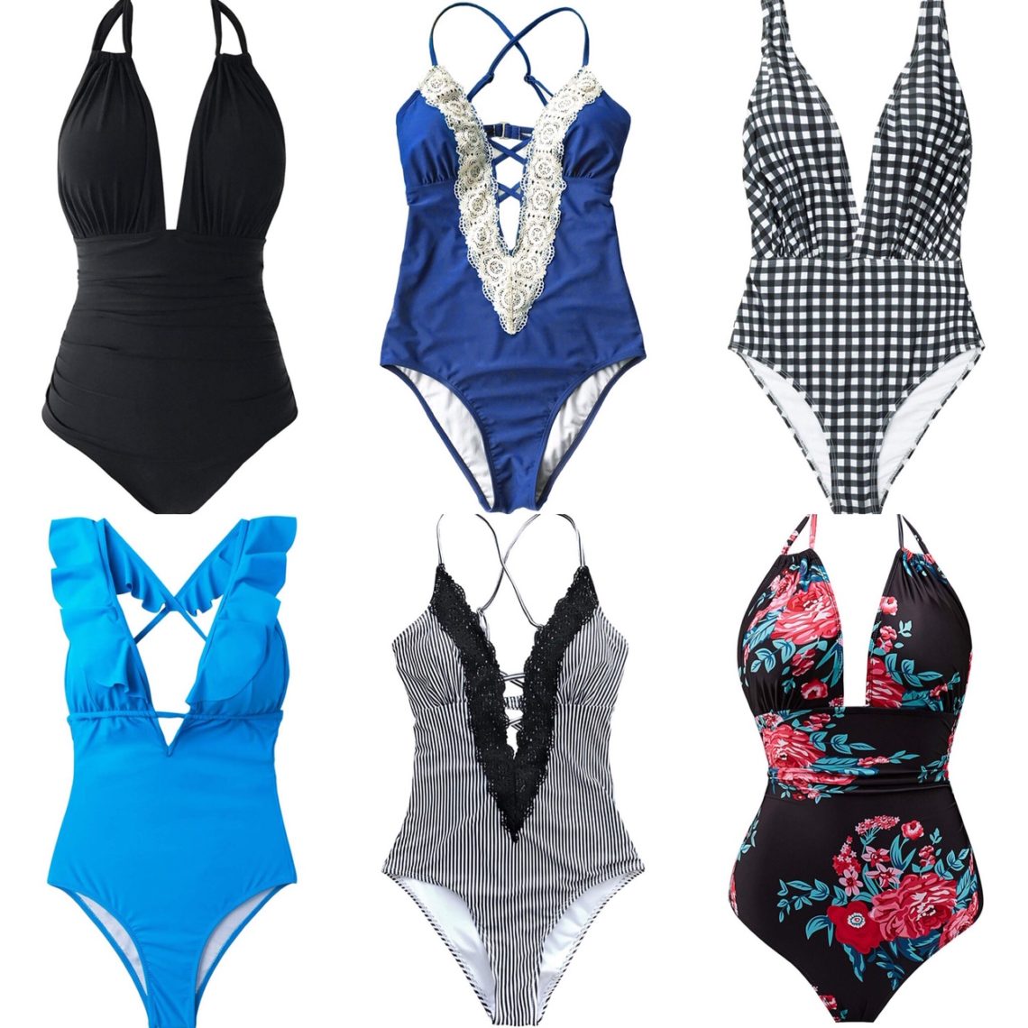 inexpensive one piece swimsuits