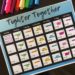 Free printable calendar for Madeline Move's Tighter Together Challenge