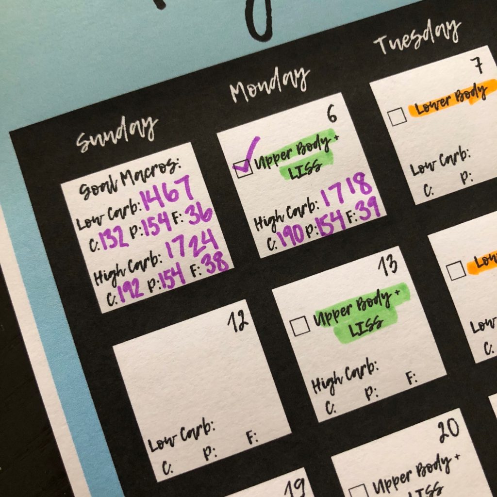 Free printable calendar for Madeline Move's Tighter Together Challenge