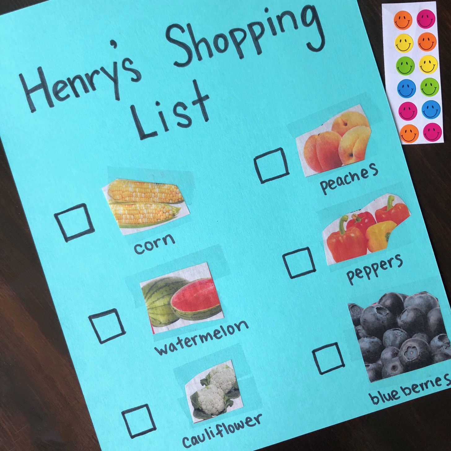 Grocery Store Scavenger Hunt for Toddlers Let's Live and Learn