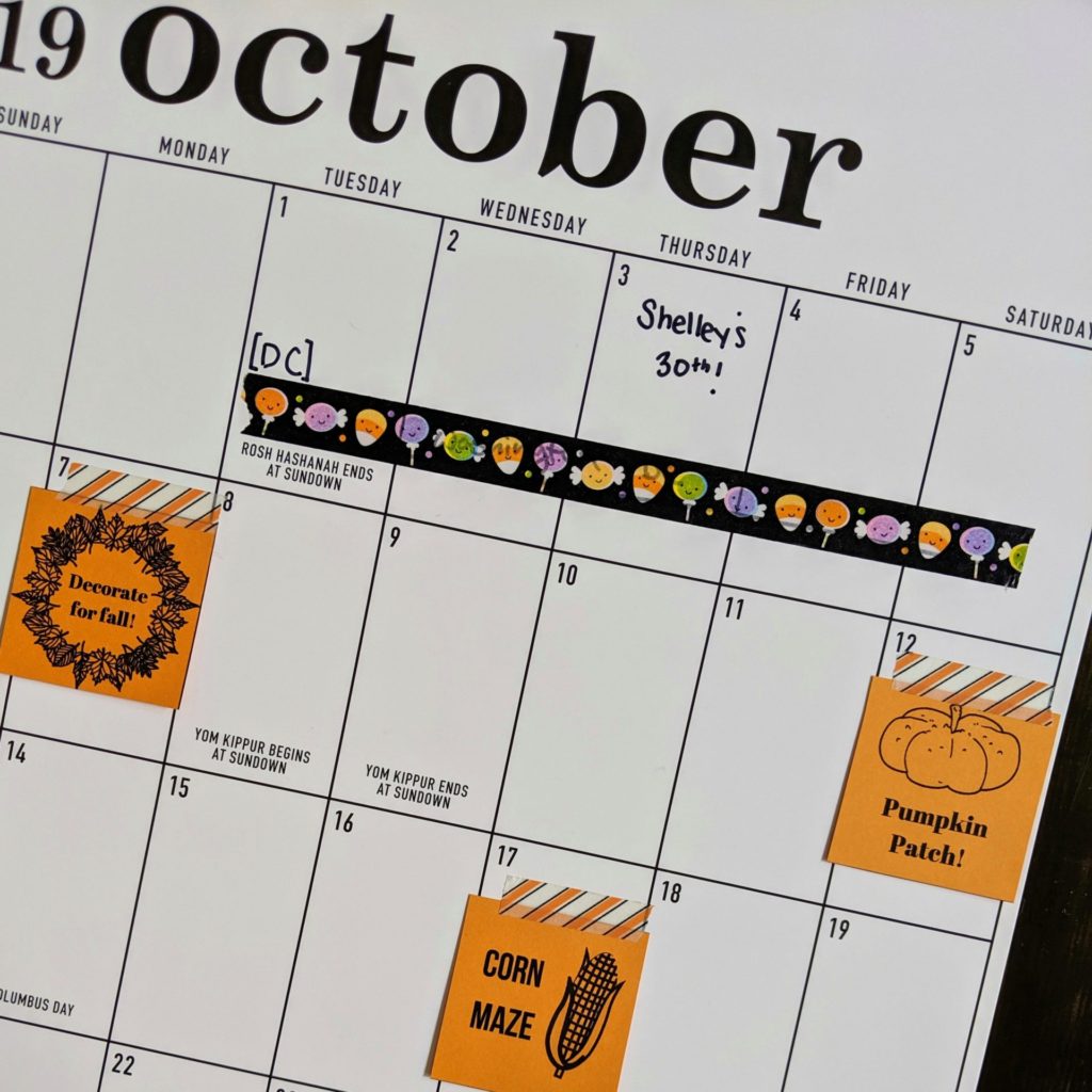 How to Make a DIY Sticky Note Calendar