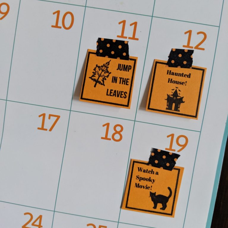 Sticky Note Fall Bucket List – Let's Live and Learn