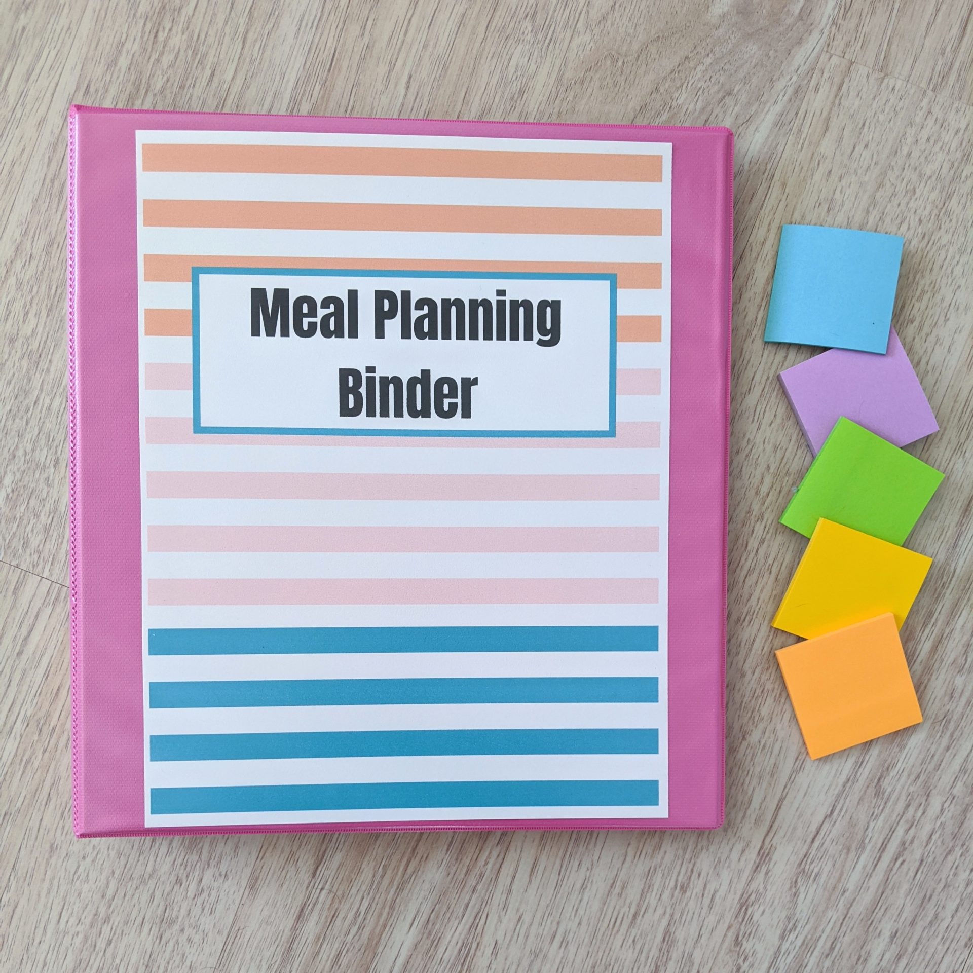 Happy Planner Recipe- Meal Plan  Homemade cookbook, Homemade