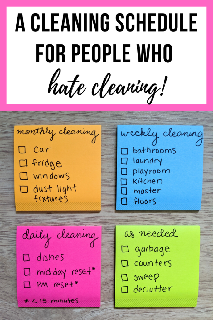 Simple Cleaning Routine Tips for Any Schedule - Clean Mama