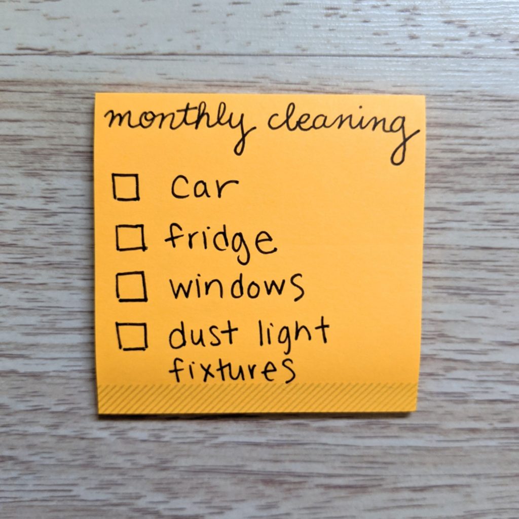 A simple cleaning schedule for people who hate cleaning (like me!). A flexible cleaning routine that is perfect for stay at home moms, working moms or anyone who doesn't want to spend hours cleaning! #cleaningschedule #workingmom #stayathomemom #flexible #easy #simple