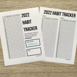 2022 Free New Year's Goal Setting Printables #2022 #freeprintables #newyearsgoals #newyearsresolutions #goalsetting
