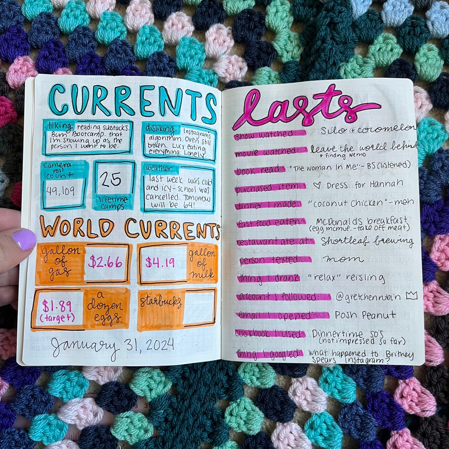 15 [fun]ctional journal prompts: January – Let's Live and Learn